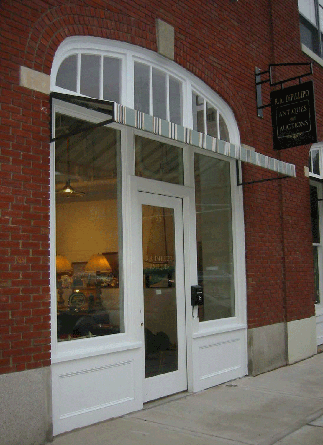 R.A. DiFillipo Antiques Store front