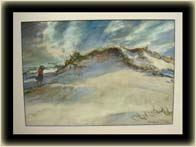 John Whorf Watercolor - Backside